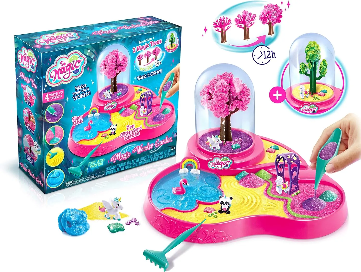 Canal Toys So Magic DIY - Magic Wonder Garden- Magic Terrarium & Zen Garden Kit