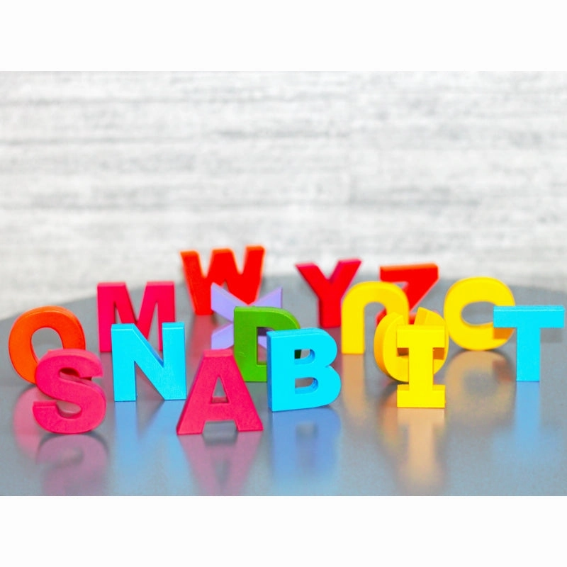 Capital Alphabet Wooden Board