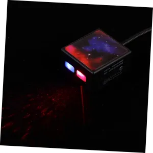 Car Star Projector Light Dual Color Automatic Rotating Night Light with Modes for Car Ceiling Bedroom Stage Romantic Visual Experience Curiosity Stimulator