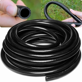 Carpathen 50 FT 1/2 Irrigation Tubing Mainline - Drip Irrigation Tubing Perfect for Push-To-Connect Garden Irrigation System, or as Blank Distribution Hose for Any Gardening Project