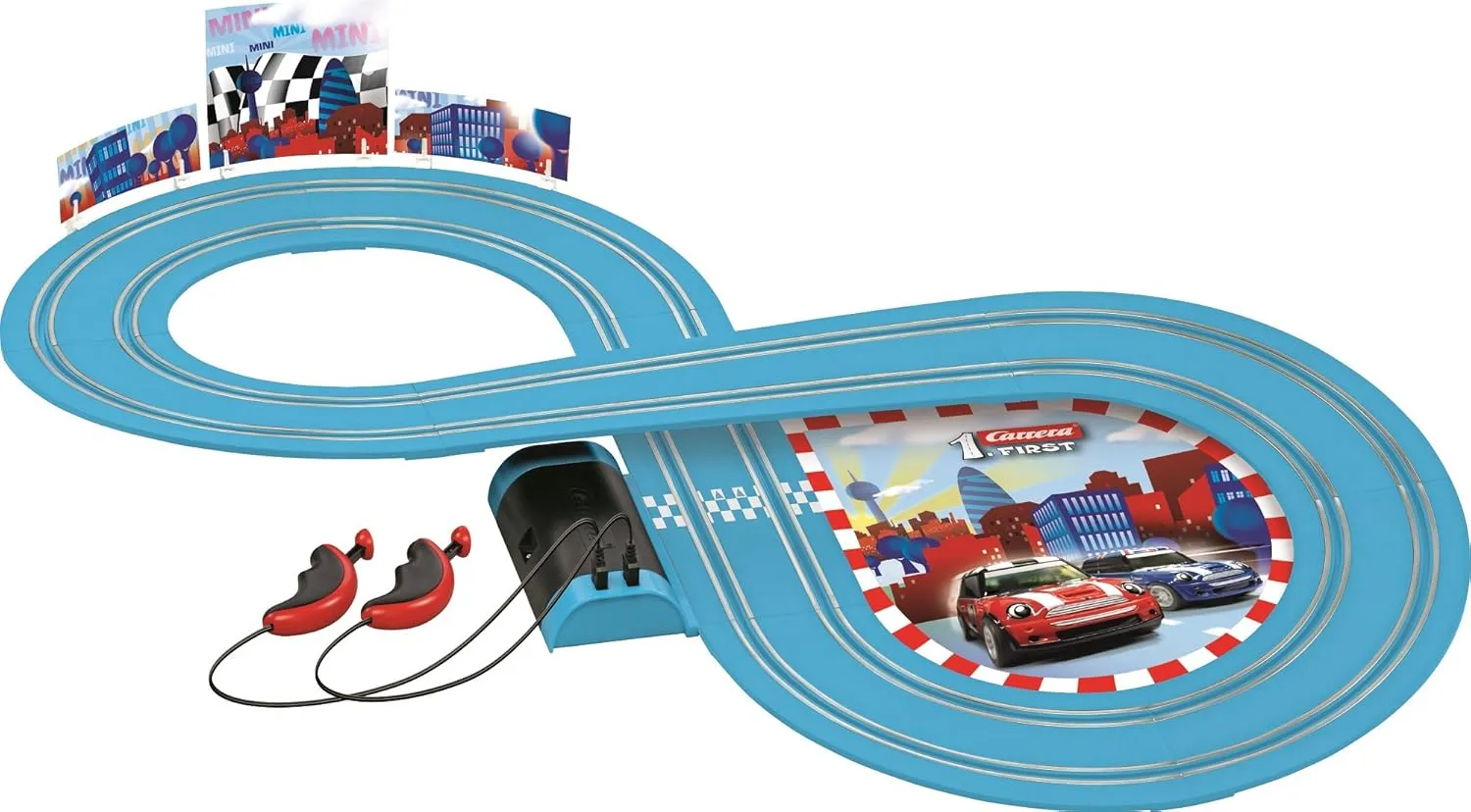 Carrera Mini Cooper Slot Car Set