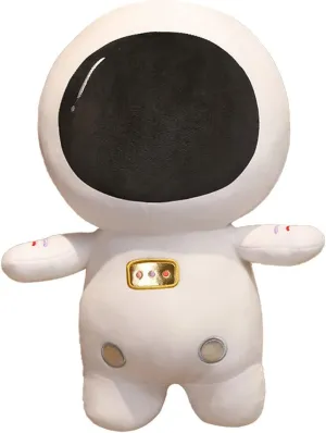 Cartoon Astronaut Stuffed Animal Soft Throw Pillow Spaceman Shaped Plush Pillow Toys for Boy Girls Kids Birthday 35cm