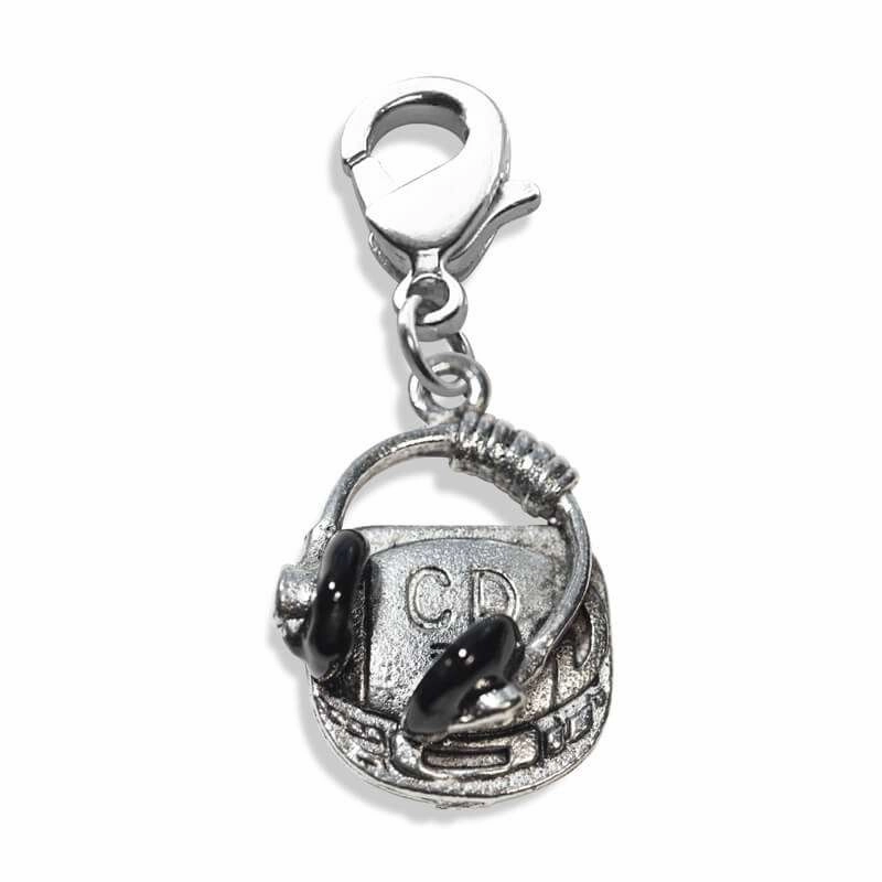 CD Player & Headphone Charm Dangle