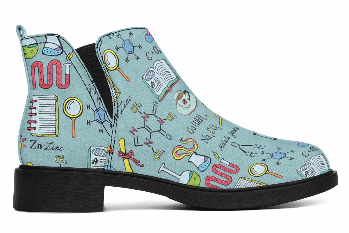 Chemist Pattern Neat Vibe Boots