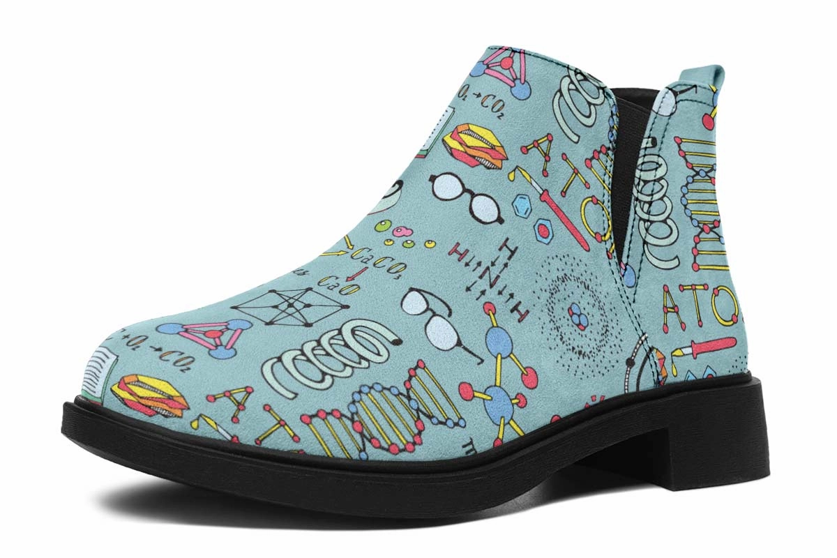 Chemist Pattern Neat Vibe Boots