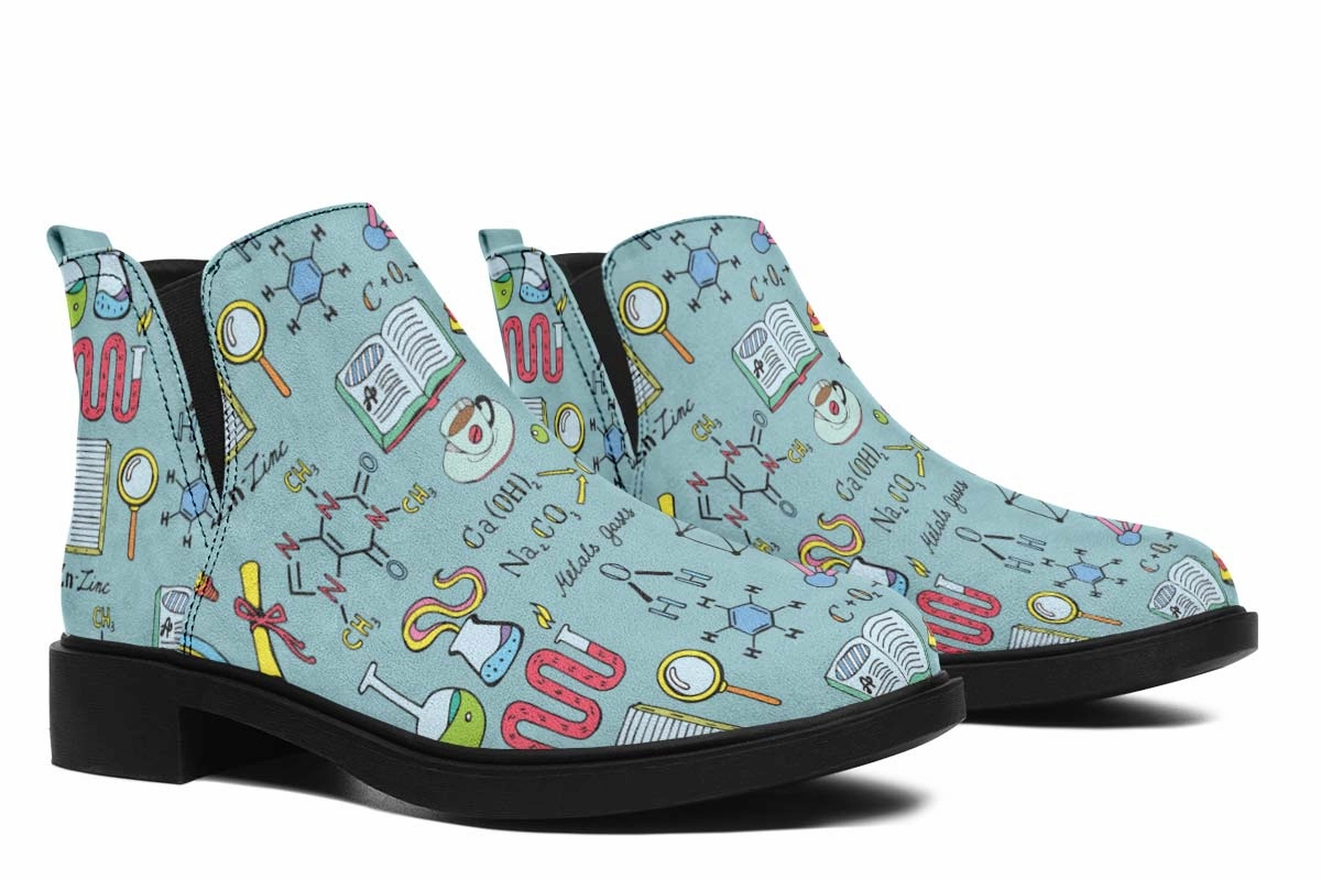 Chemist Pattern Neat Vibe Boots
