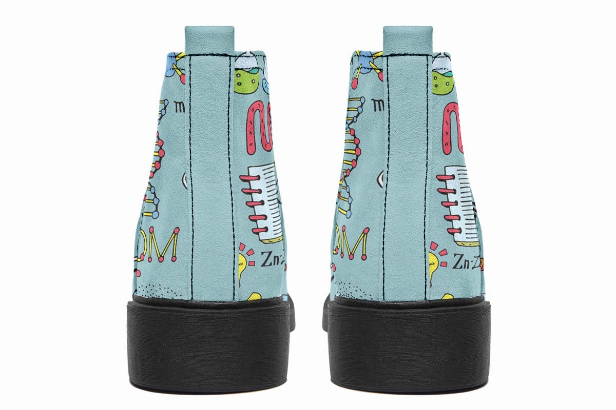 Chemist Pattern Neat Vibe Boots