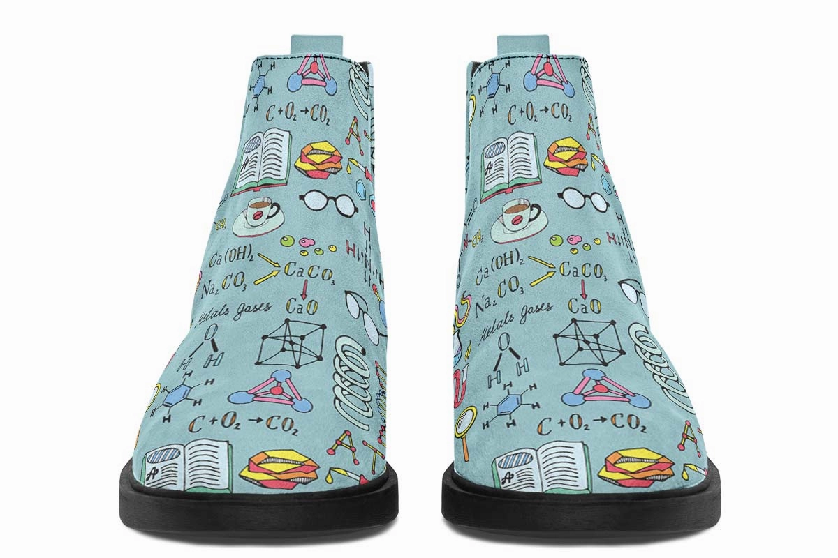 Chemist Pattern Neat Vibe Boots