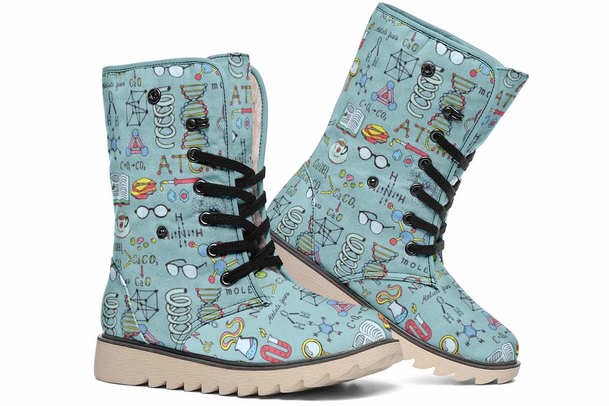 Chemist Pattern Polar Vibe Boots