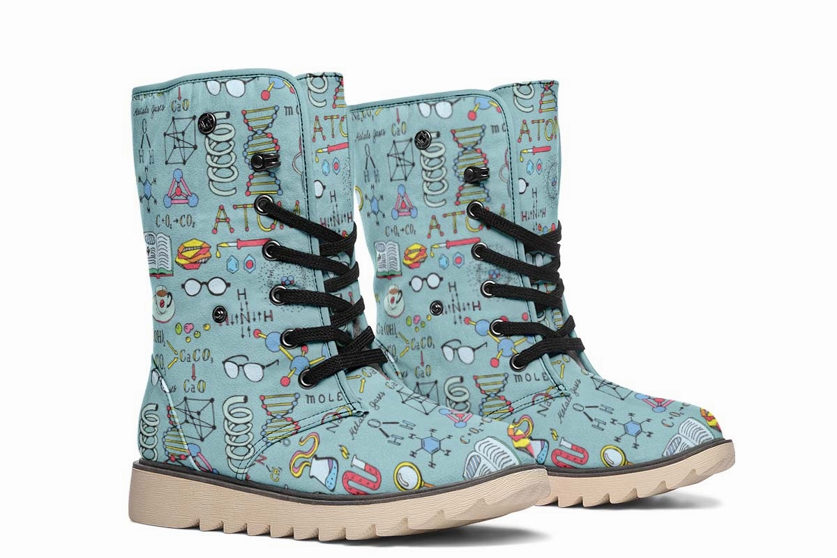 Chemist Pattern Polar Vibe Boots