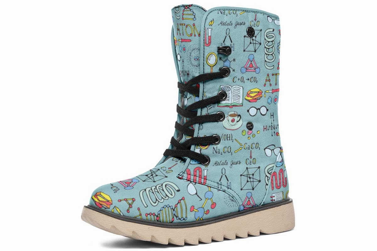 Chemist Pattern Polar Vibe Boots
