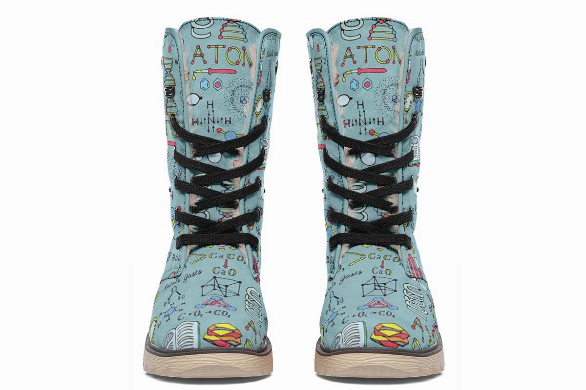 Chemist Pattern Polar Vibe Boots