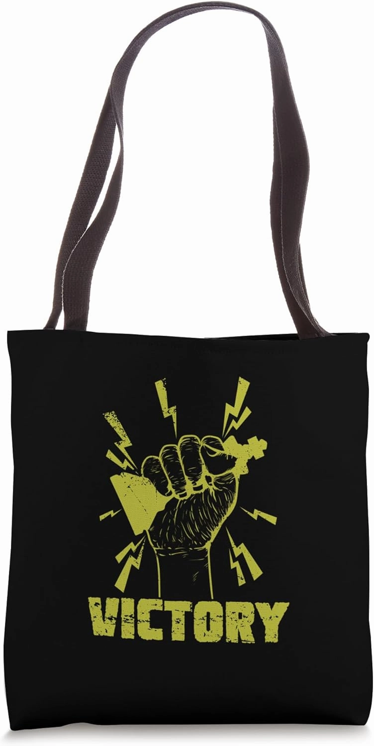 Chess Tournament Victory Moment Tote Bag