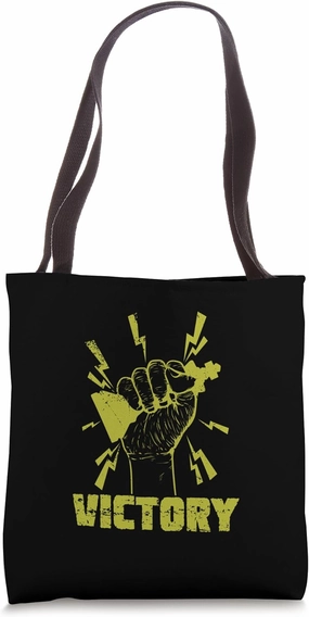 Chess Tournament Victory Moment Tote Bag