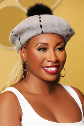 Chic Me- Black and Grey Beret