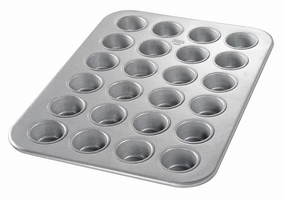 Chicago Metallic 24 Cup Mini-Muffin Pan with AMERICOAT Plus