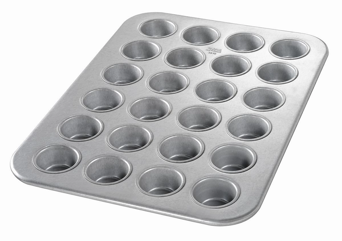 Chicago Metallic 24 Cup Mini-Muffin Pan with AMERICOAT Plus