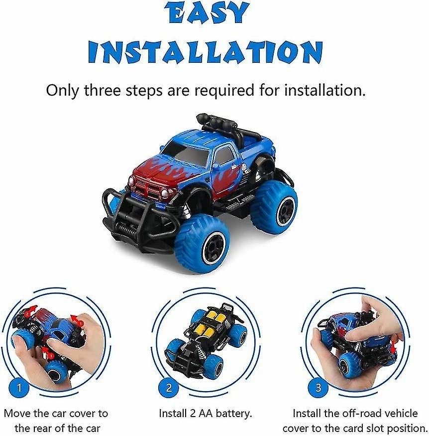 Children's Mini Four-way Remote Control Car Toy Car Boy Doodle Off-road Vehicle