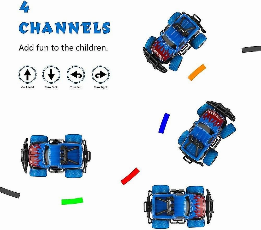 Children's Mini Four-way Remote Control Car Toy Car Boy Doodle Off-road Vehicle