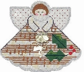 Christmas Carols Angel w/Charm