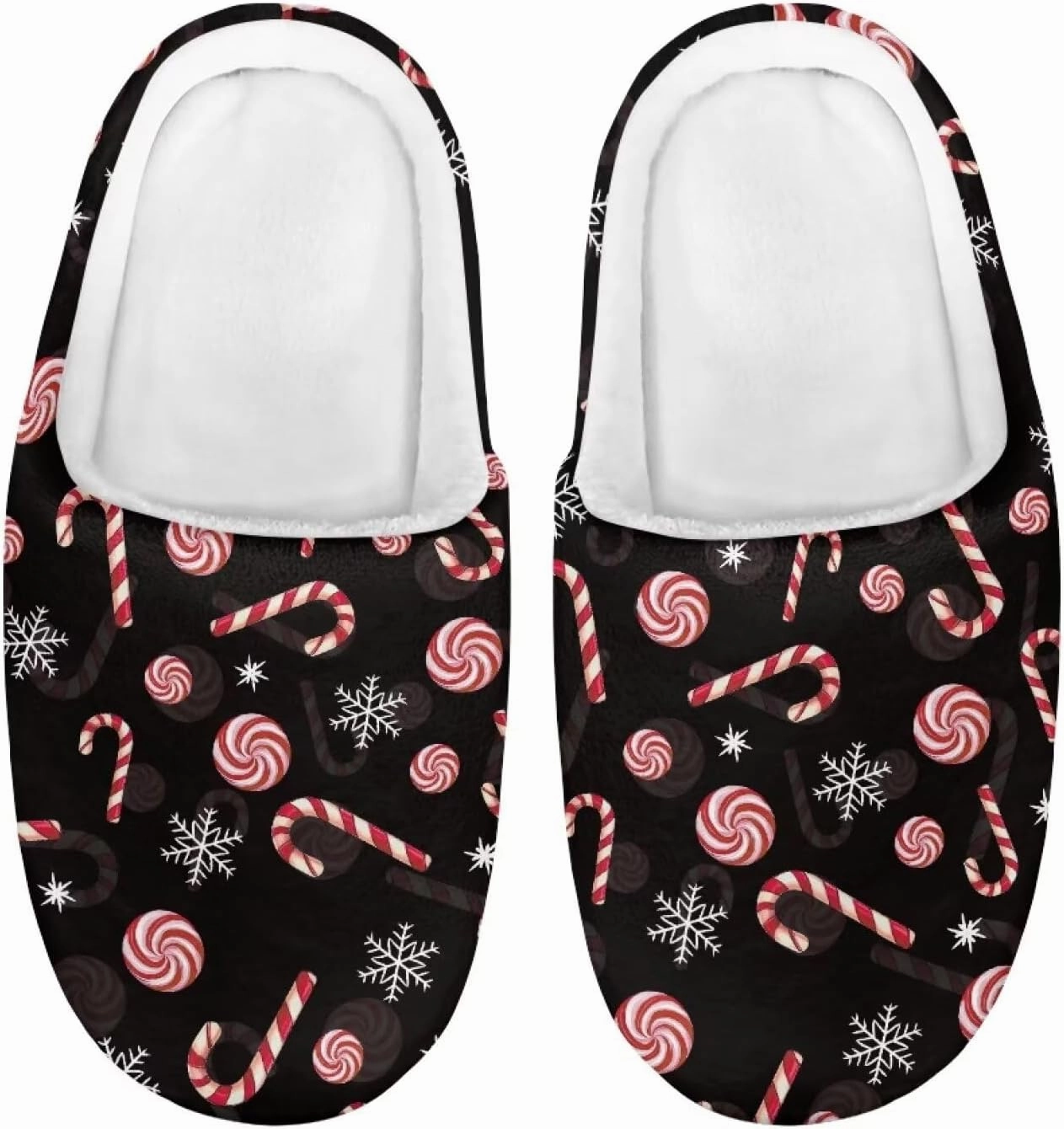 Christmas Slippers for Family Christmas Slippers Matching Sets Reindeer Christmas House Santa Claus Slippers Funny Christmas Slippers