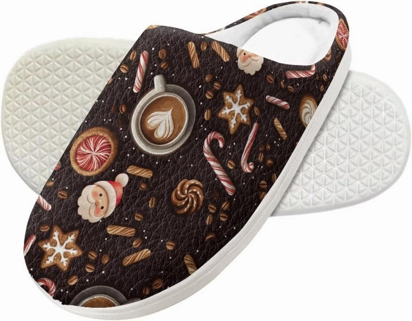 Christmas Slippers for Family Christmas Slippers Matching Sets Reindeer Christmas House Santa Claus Slippers Funny Christmas Slippers