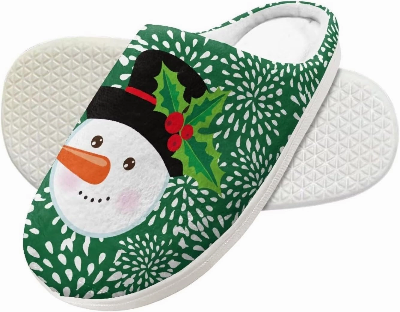 Christmas Slippers for Family Christmas Slippers Matching Sets Reindeer Christmas House Santa Claus Slippers Funny Christmas Slippers