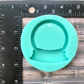 Christmas Snow Globe Shaker Mold - Halloween Fortune Teller Glass Ball Mold - DIY Keychain