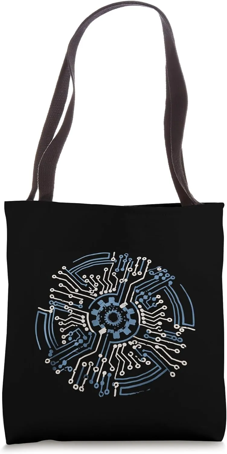 Circuit Board Tech Electrical Engineering Computer Science Tote Bag