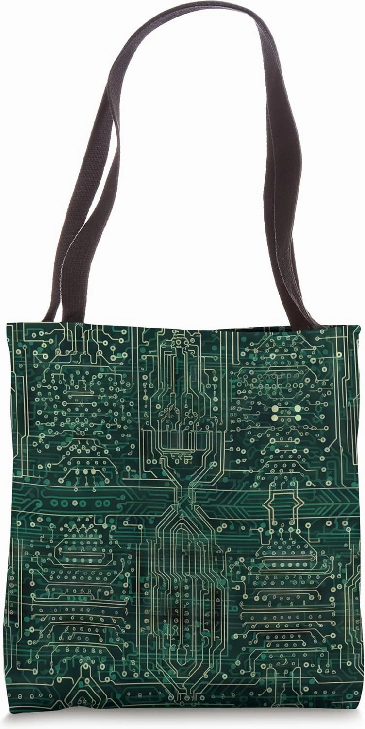 Circuit Board Tote Bag
