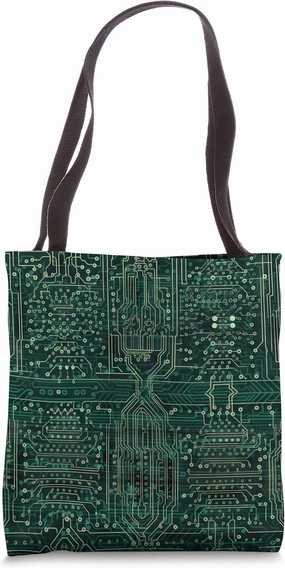 Circuit Board Tote Bag