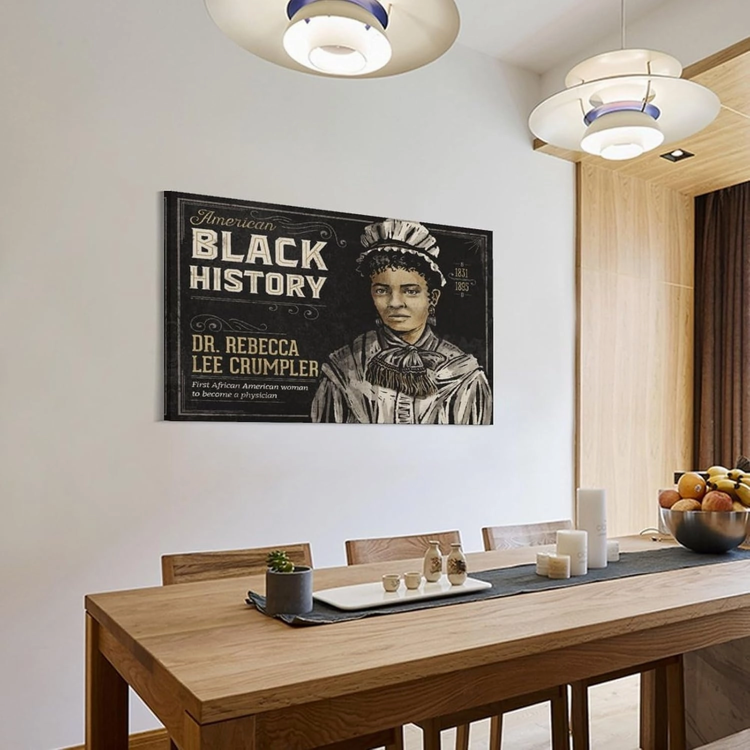 CJTVMMD Rebecca Lee Crumpler American Doctor Inspirational Quotes Wall Art Posters For Room Aesthetic Poster For Bedroom Living Room Bathroom Kitchen Office Decor 16x24inch(40x60cm) Frame-style