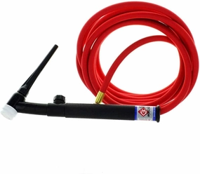 CK17 Air Cooled TIG Torch Kit, Flex Valve, 150A, 12.5', 1-Pc, Super-Flex, CK17V-12-RSF FX