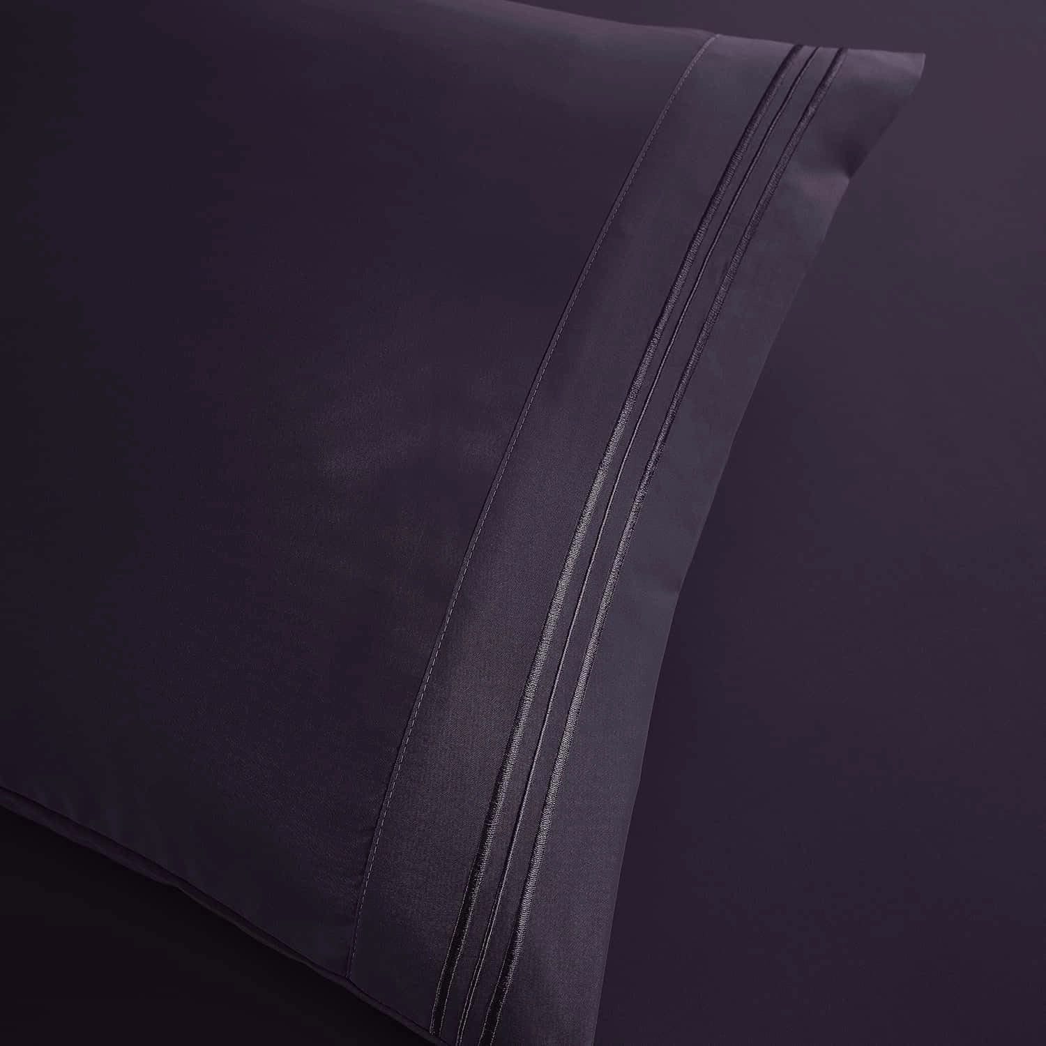 Clara Clark RV Queen Sheets, 6 Piece RV Sheets Set - Hotel Luxury Sheets for RV Bunks, Super Soft Bedding Set, Short Queen,Eggplant Purple