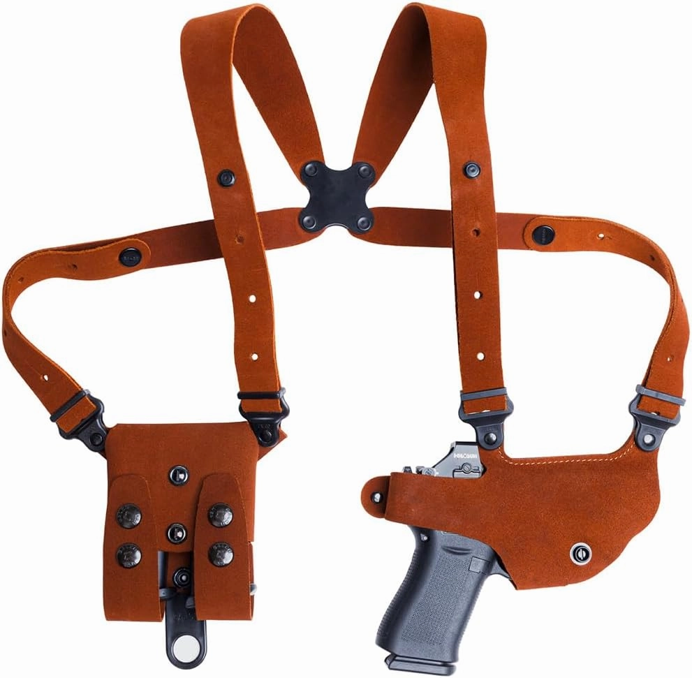 Classic Lite 2.0 Shoulder System - Premium Center Cut Steerhide, Natural, Right Shooting Hand