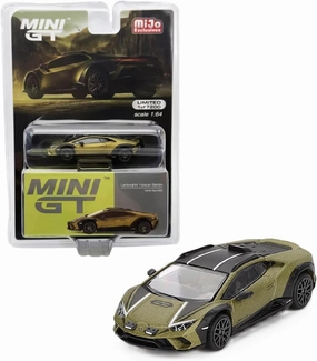 Collectibles Diecast Model Car Compatible with Mini GT 1:64 Lamborghini Huracán Sterrato Verde GEA Matt Limited Edition MGT00779