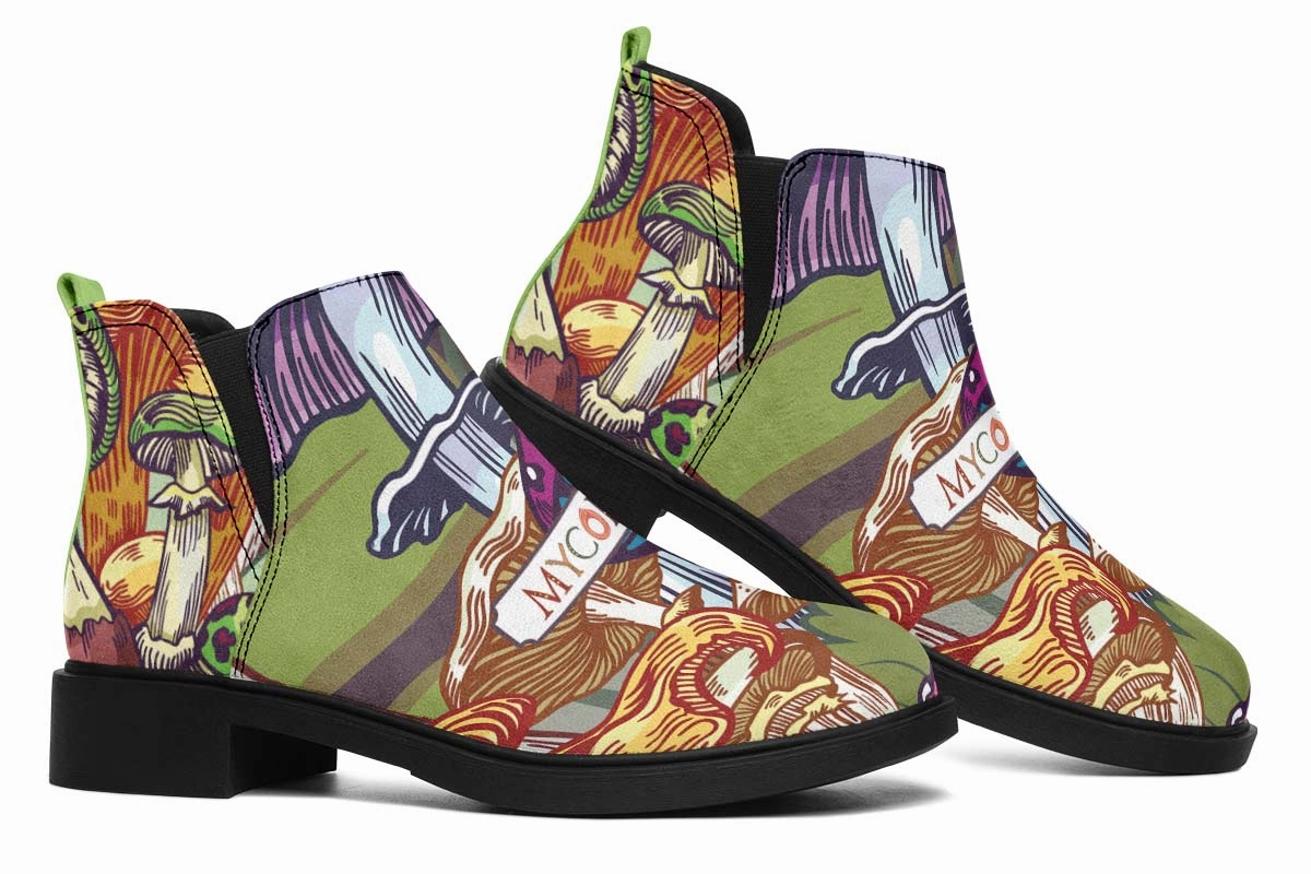 Colorful Mycology Neat Vibe Boots