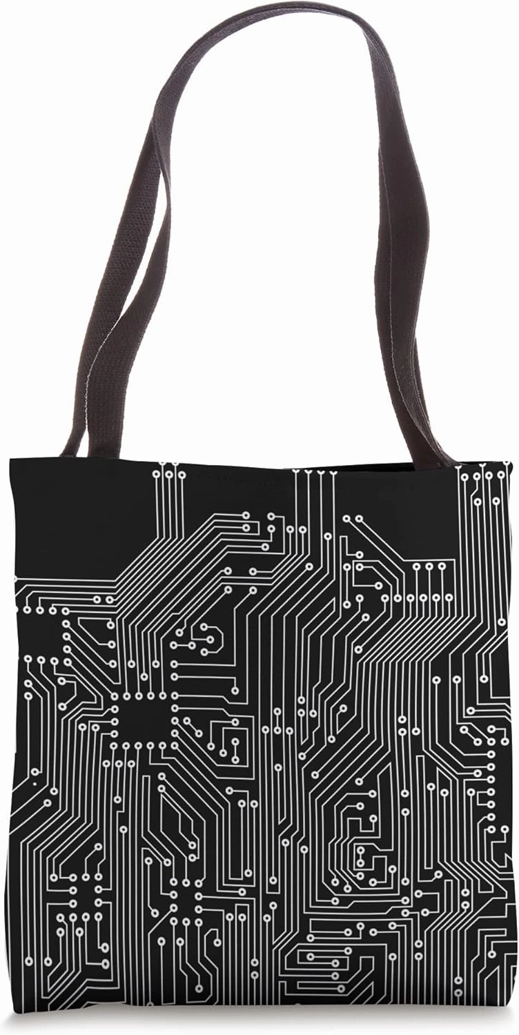 Computer Circuit Board, Computer Geek Tote Bag