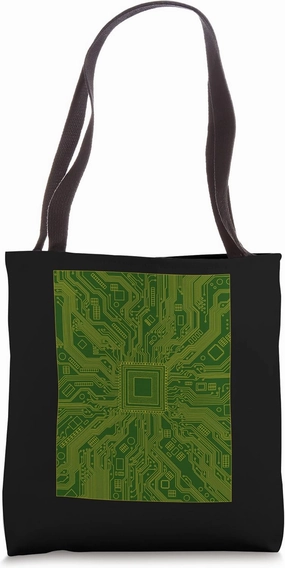 Computer Circuit Board Electronics Technician Tote Bag