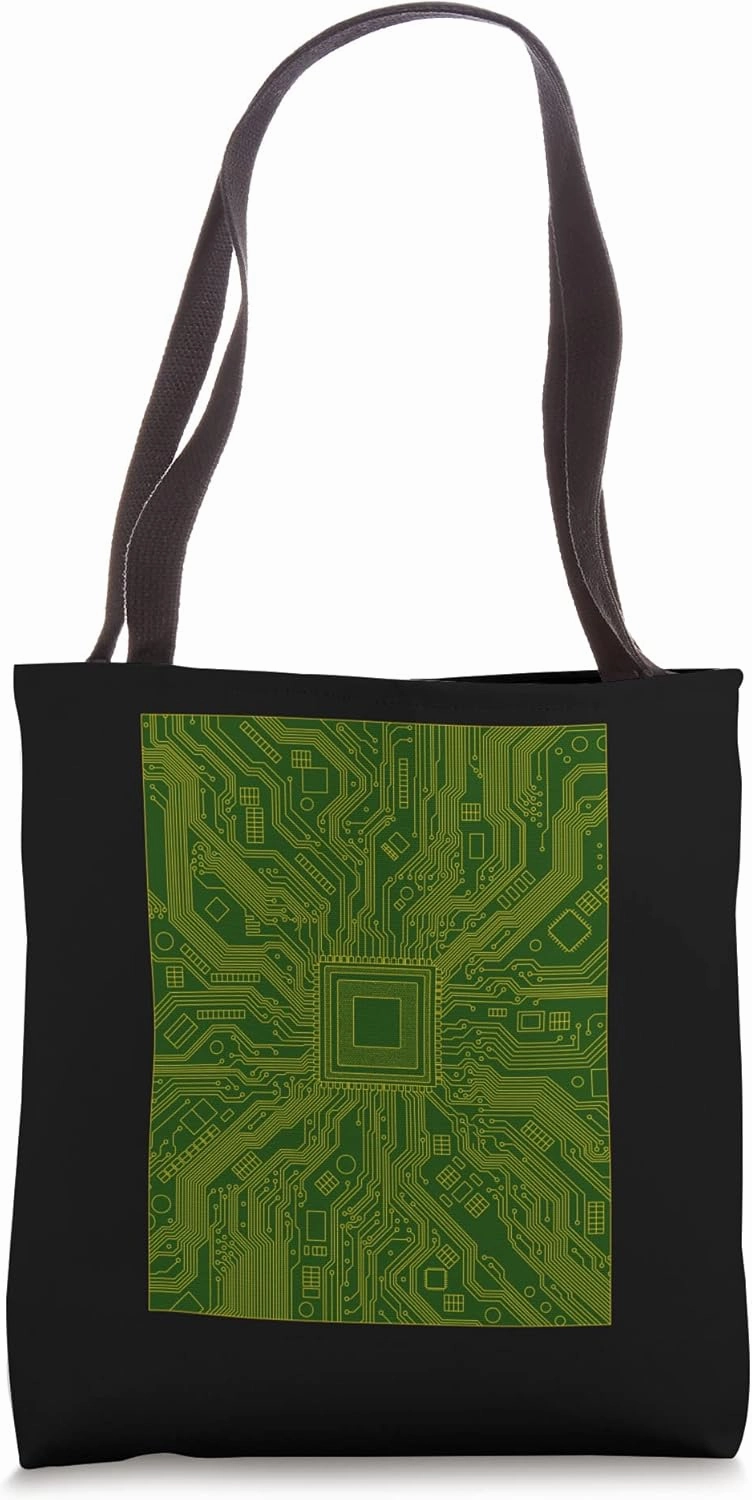 Computer Circuit Board Electronics Technician Tote Bag