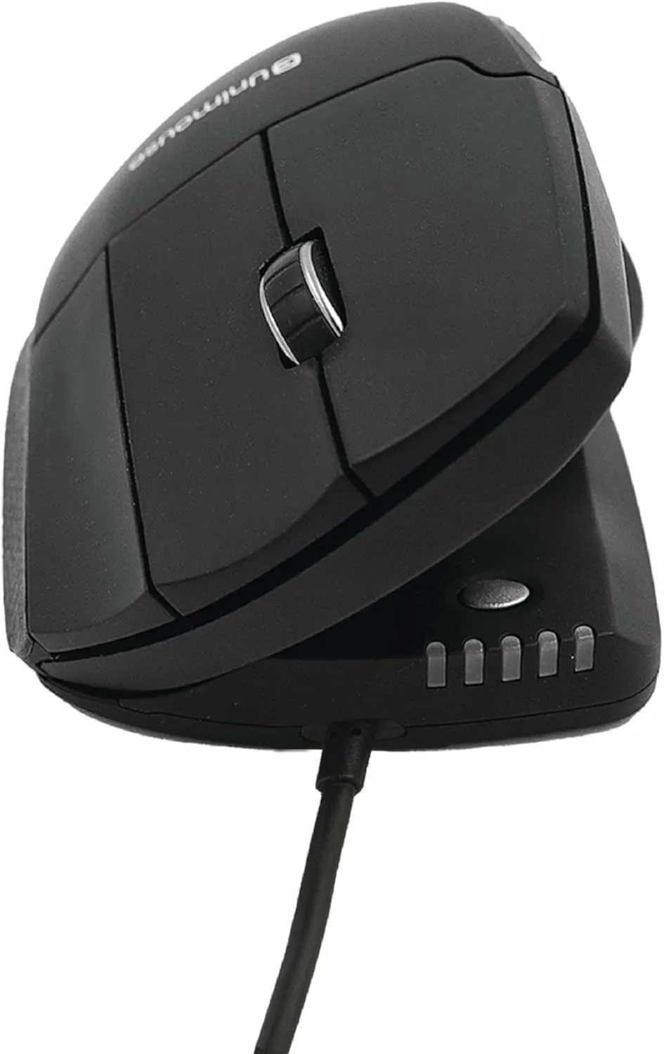 Contour Design Unimouse Eco Wired Ergonomic Mouse - Right-Hand Vertical Design for Gaming, Laptop & Desktop - Adjustable, Mac & PC Compatible