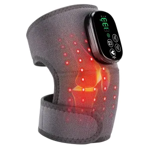 Cordless Heated Knee Brace with Heat and Red Light, FSA HSA Eligible, 660nm&850nm Rechargeable Light Belt Shoulder Support Brace Wrap, Wearable Knee Shoulder Elbow Heating Pad with 5000mAh Battery