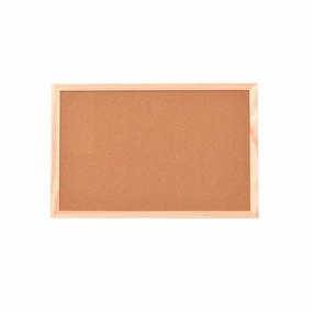Corkboard with Wooden Frame 1200mm x 3600mm