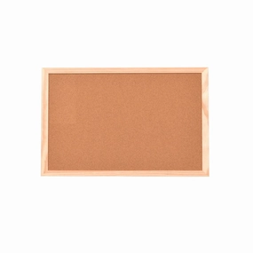 Corkboard with Wooden Frame 600mm x 900mm