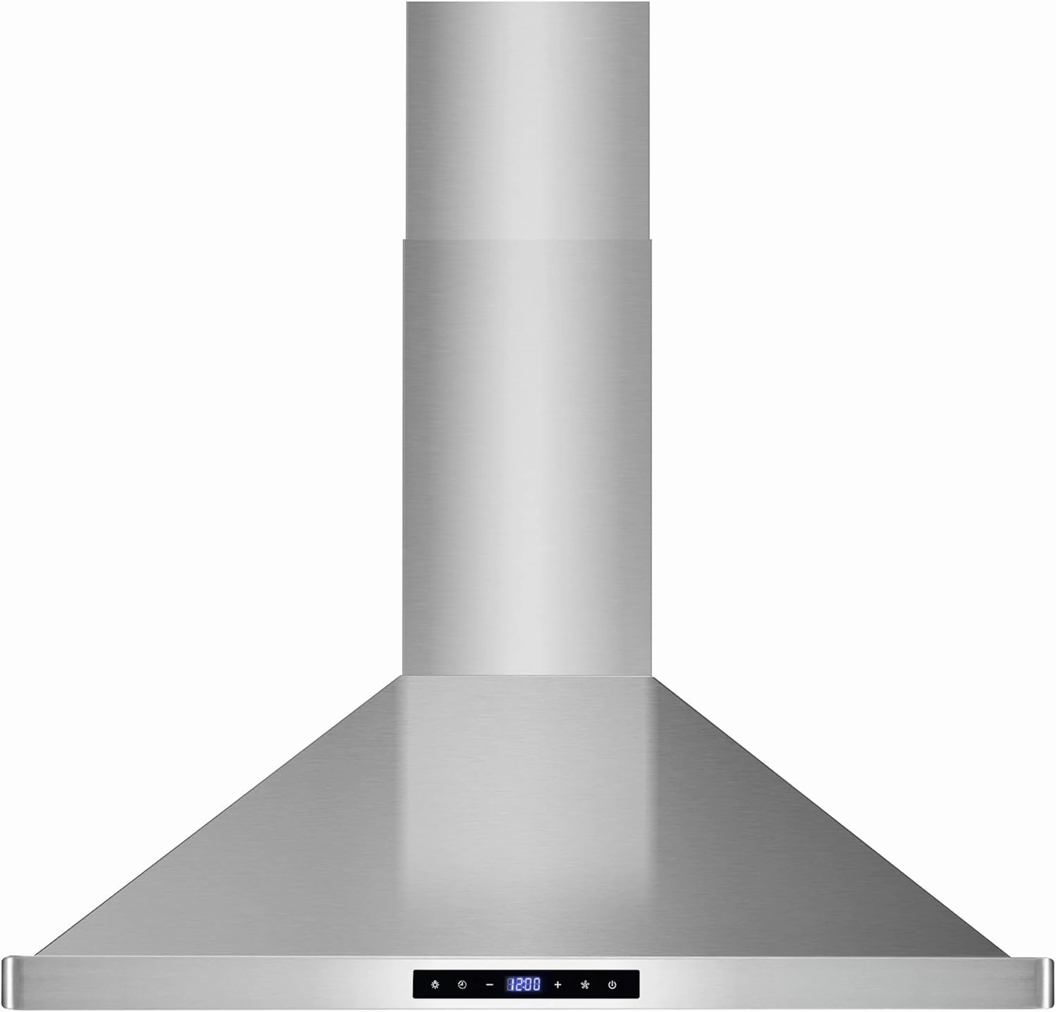 COSMO COS-63175S 30 in. Vista Collection 380 CFM Ducted Wall Mount Range Hood, Touch Controls, LED Lights, Stainless Steel