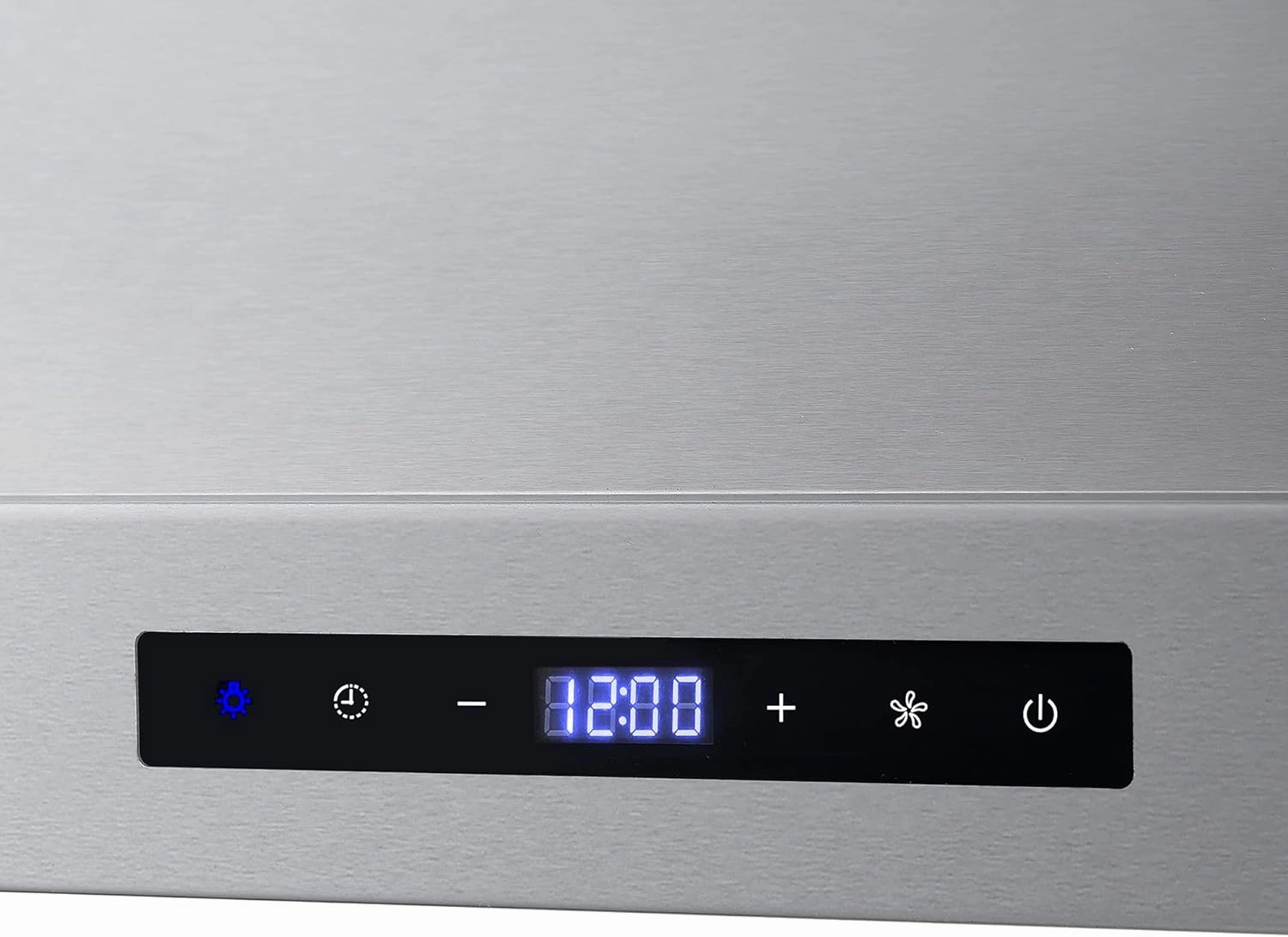 COSMO COS-63175S 30 in. Vista Collection 380 CFM Ducted Wall Mount Range Hood, Touch Controls, LED Lights, Stainless Steel