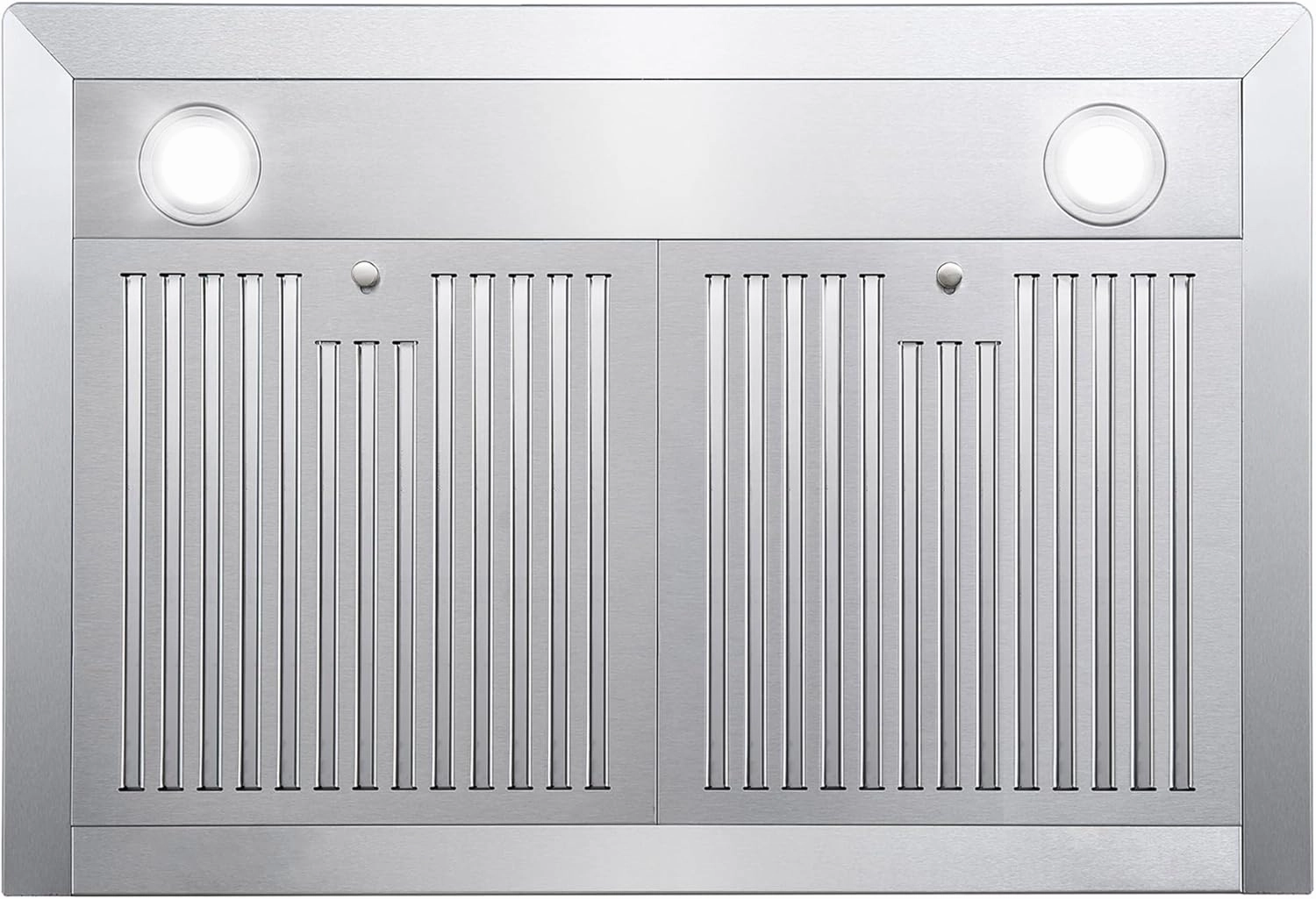 COSMO COS-63175S 30 in. Vista Collection 380 CFM Ducted Wall Mount Range Hood, Touch Controls, LED Lights, Stainless Steel