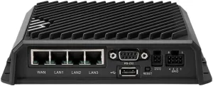 Cradlepoint R1900 Cat 20 Router (5G Modem) with Wi-Fi | MB03-19005GB-GA | 3-Year NetCloud Mobile Essentials Plan | No AC Power Supply or Antennas | Global