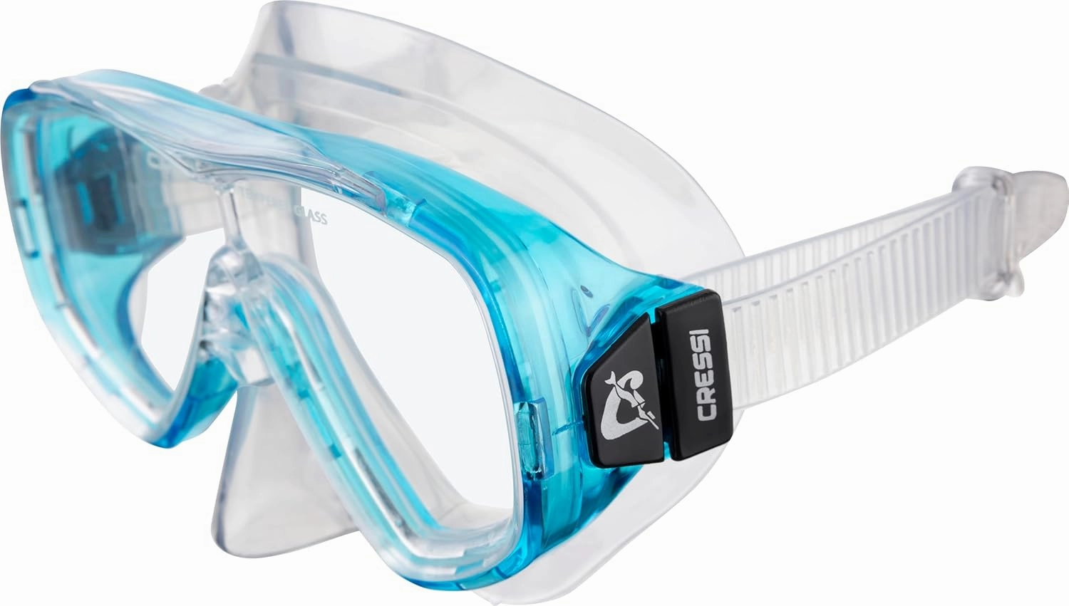 Cressi Children Wide View Comfortable Snorkeling Set - Ondina & Top Jr: made in Italy