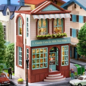 CRIOLPO Miniature House Kit -Manxing Dessert Shop
